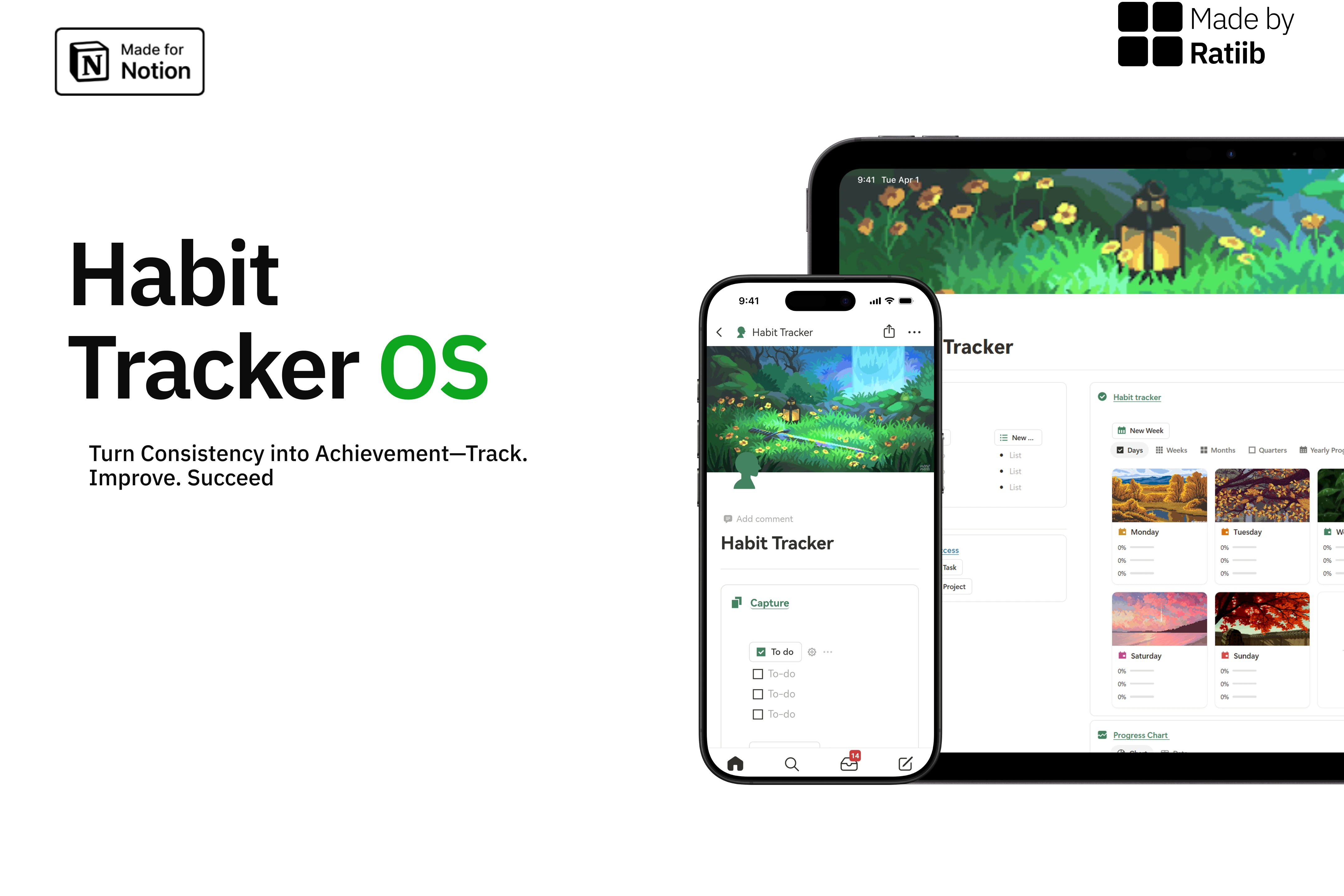Habit Tracker OS Plus