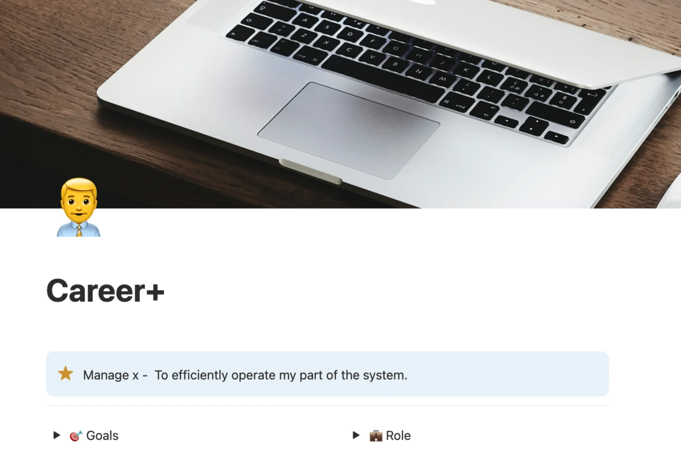 Career+ (Notion Template)