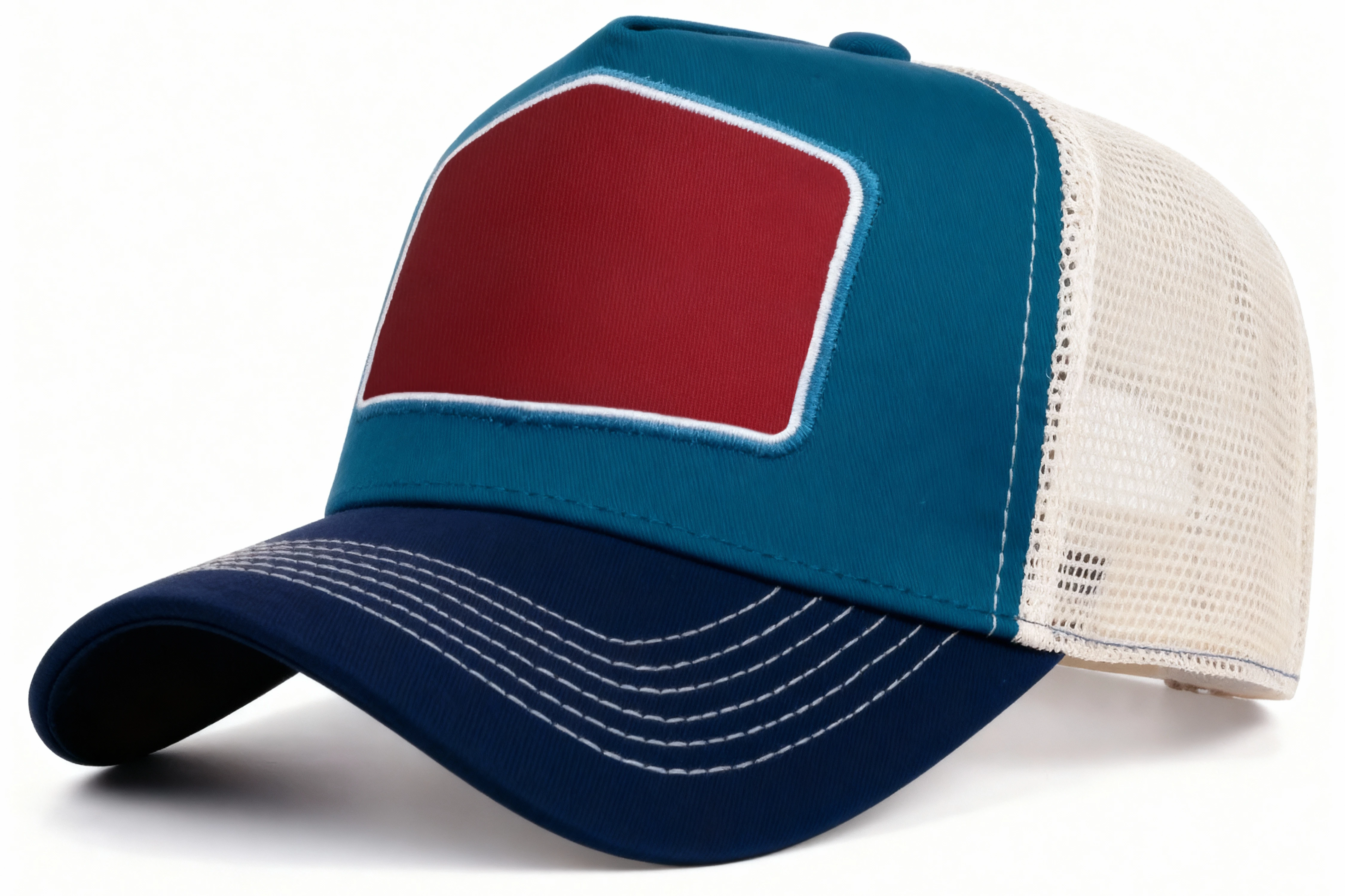 PHOTO-Trucker Hat Template with Customizable Patch Area on White Background.jpg