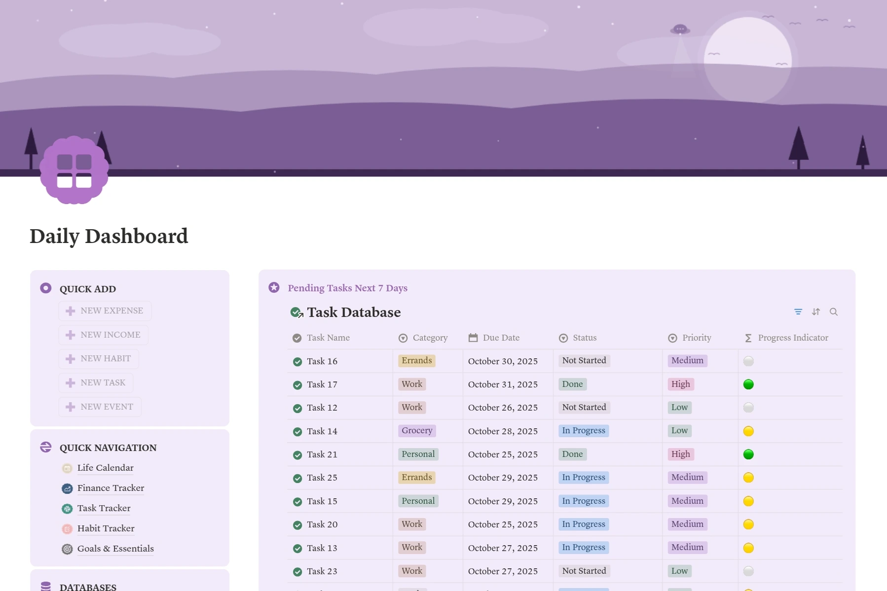 LIFE OS PRO - YOUR COMPLETE NOTION SYSTEM