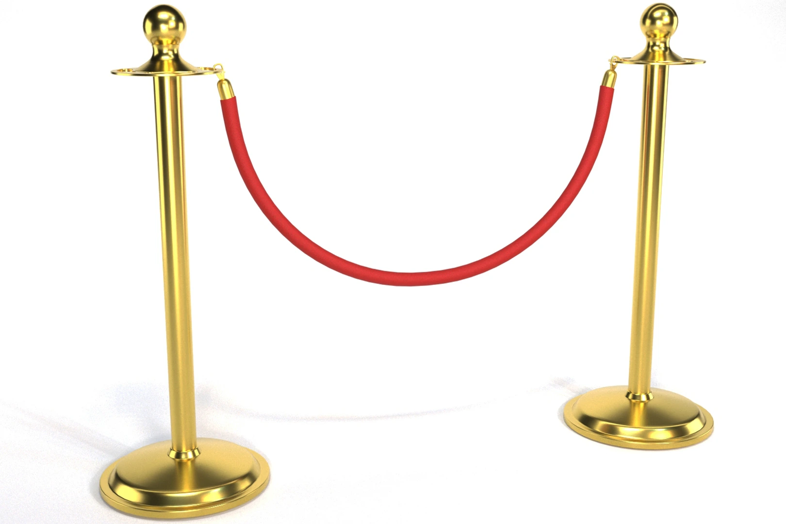 Red Rope Stanchion