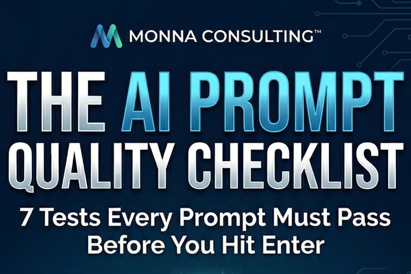 The AI Prompt Quality Checklist - Prompt Bees