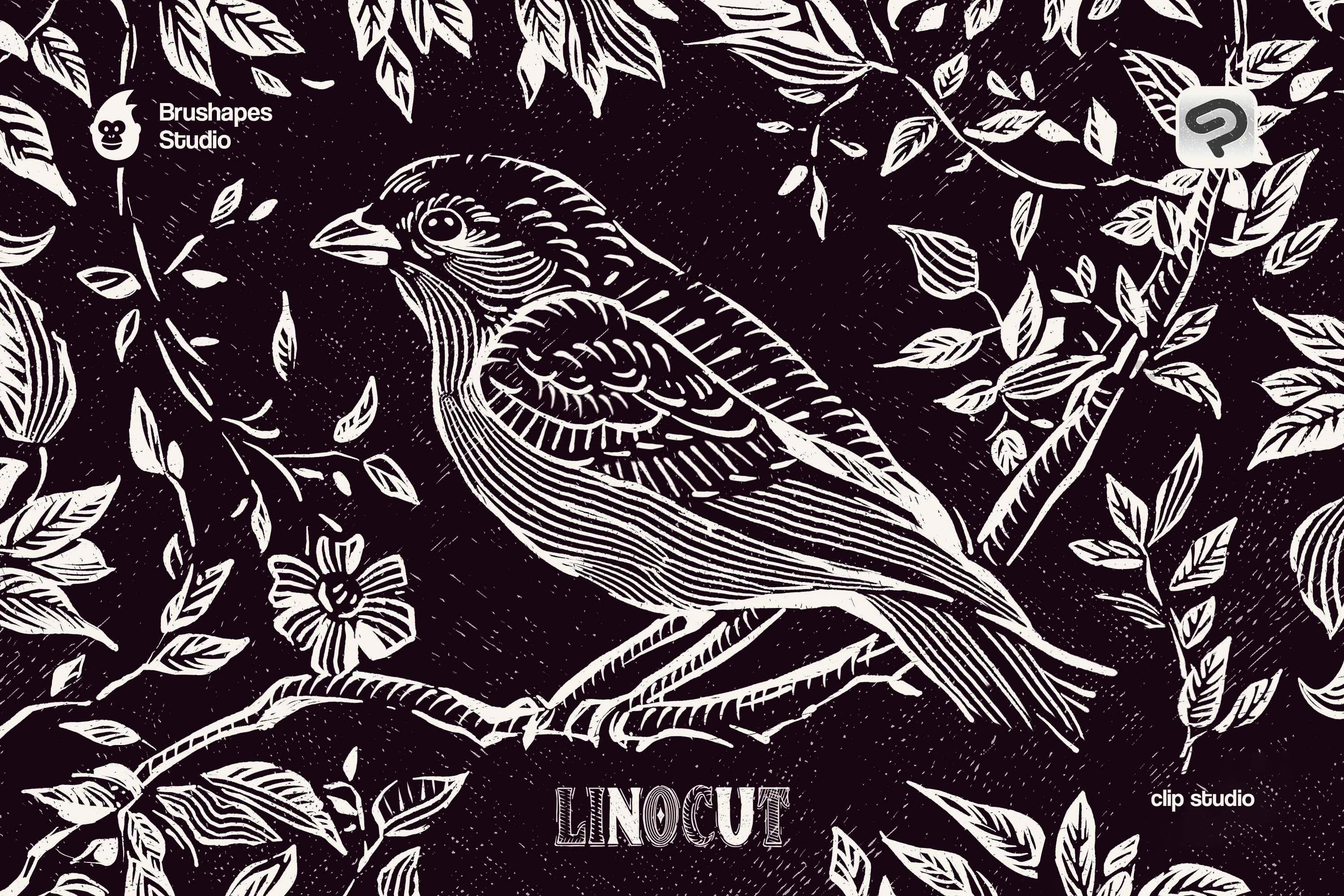 Craftsman Linocut Clip Studio Brushes 01.jpg