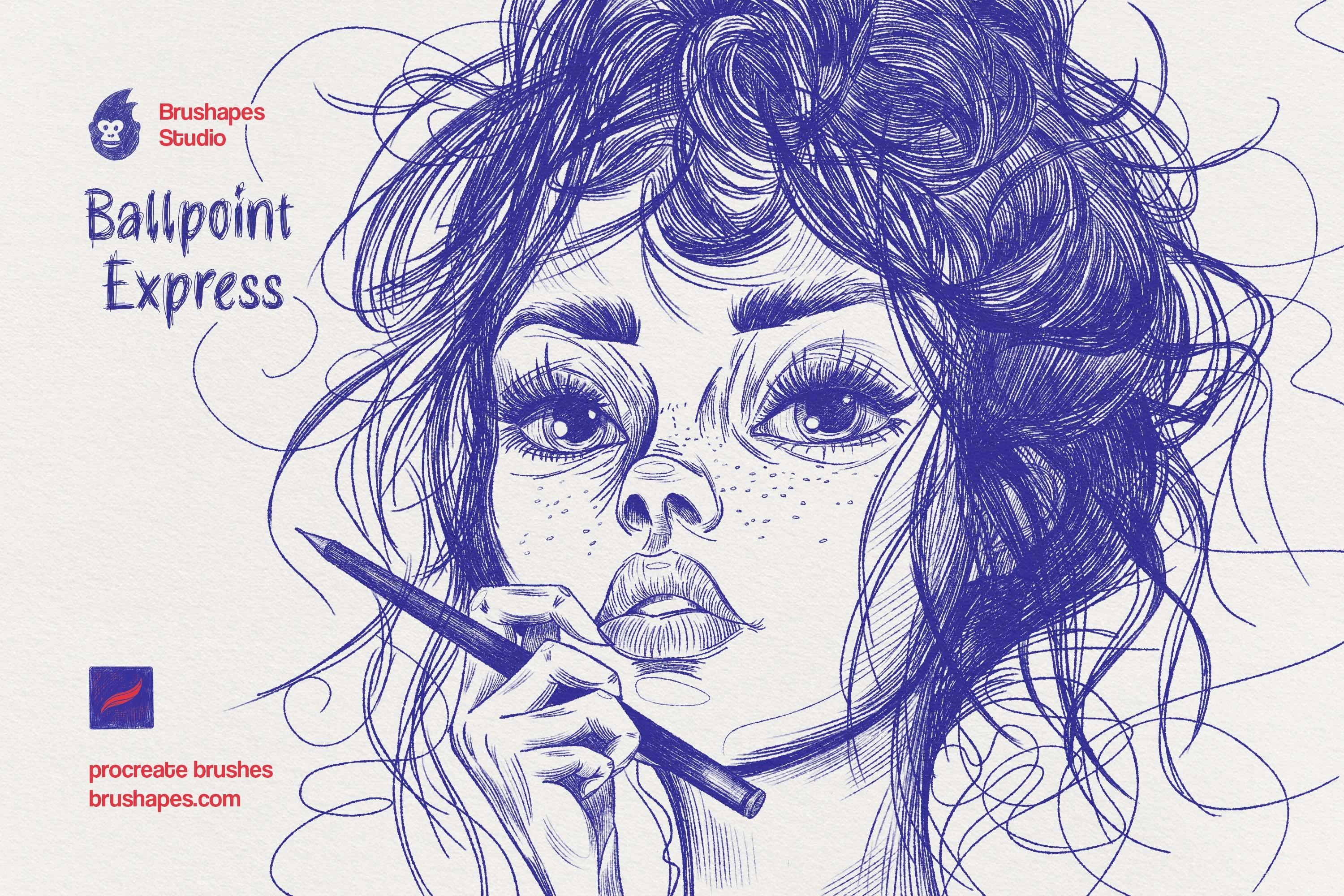 Procreate Ballpoint Pen Brushes 01.jpg