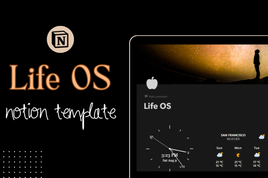 Life OS notion template