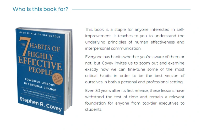 Stephen Covey - Seven Habits Of Highly Effective People (Workbook)