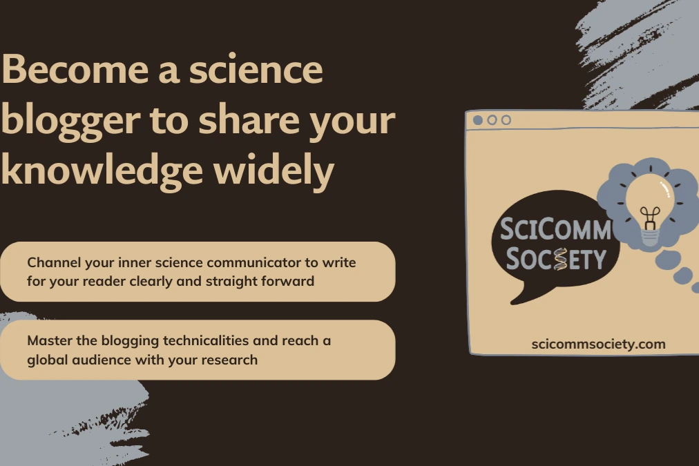 A Self-learning Video Course to Launch Your Science Blog and Share Your Expertise with the World