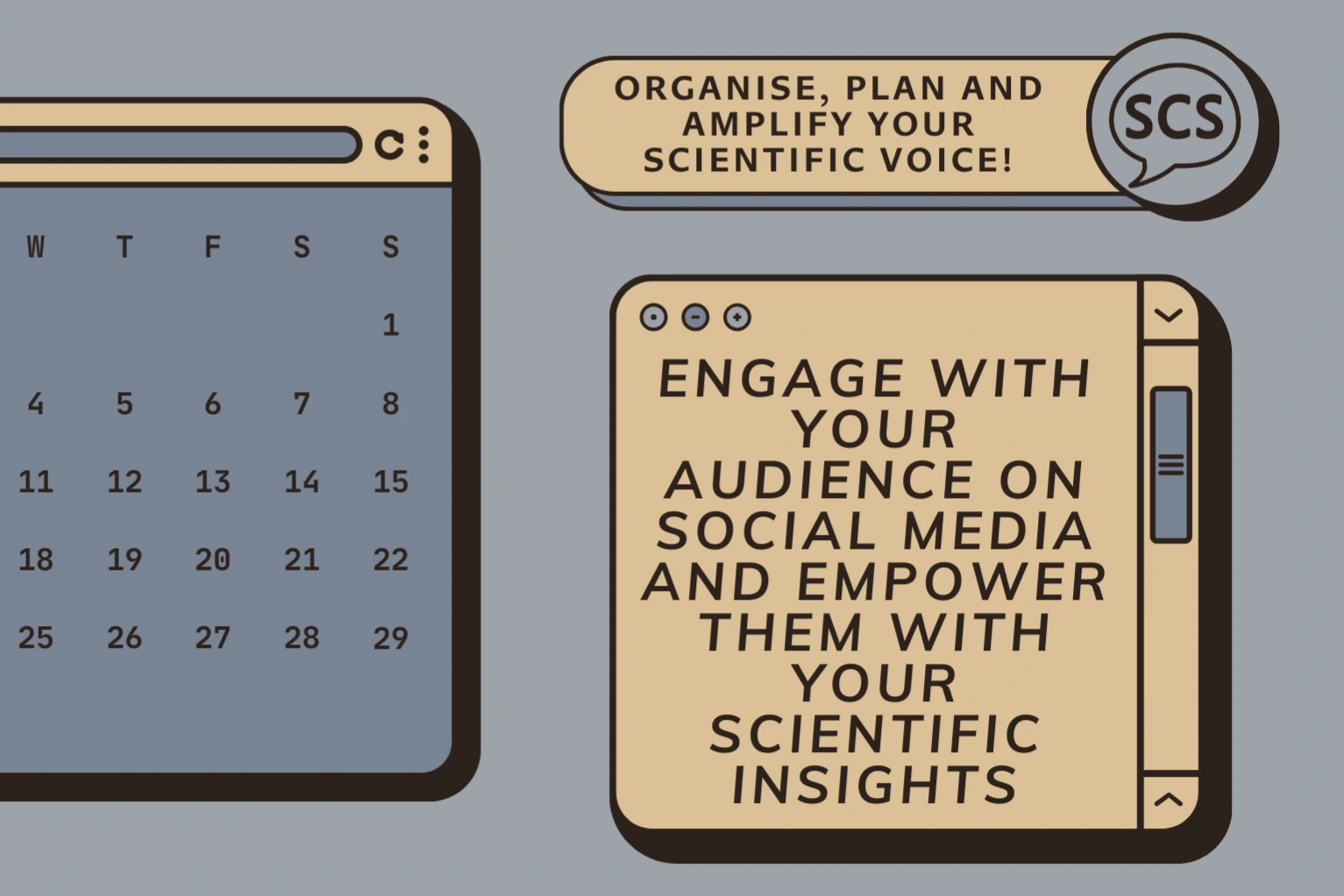 Your SciComm Social Media Calendar Template