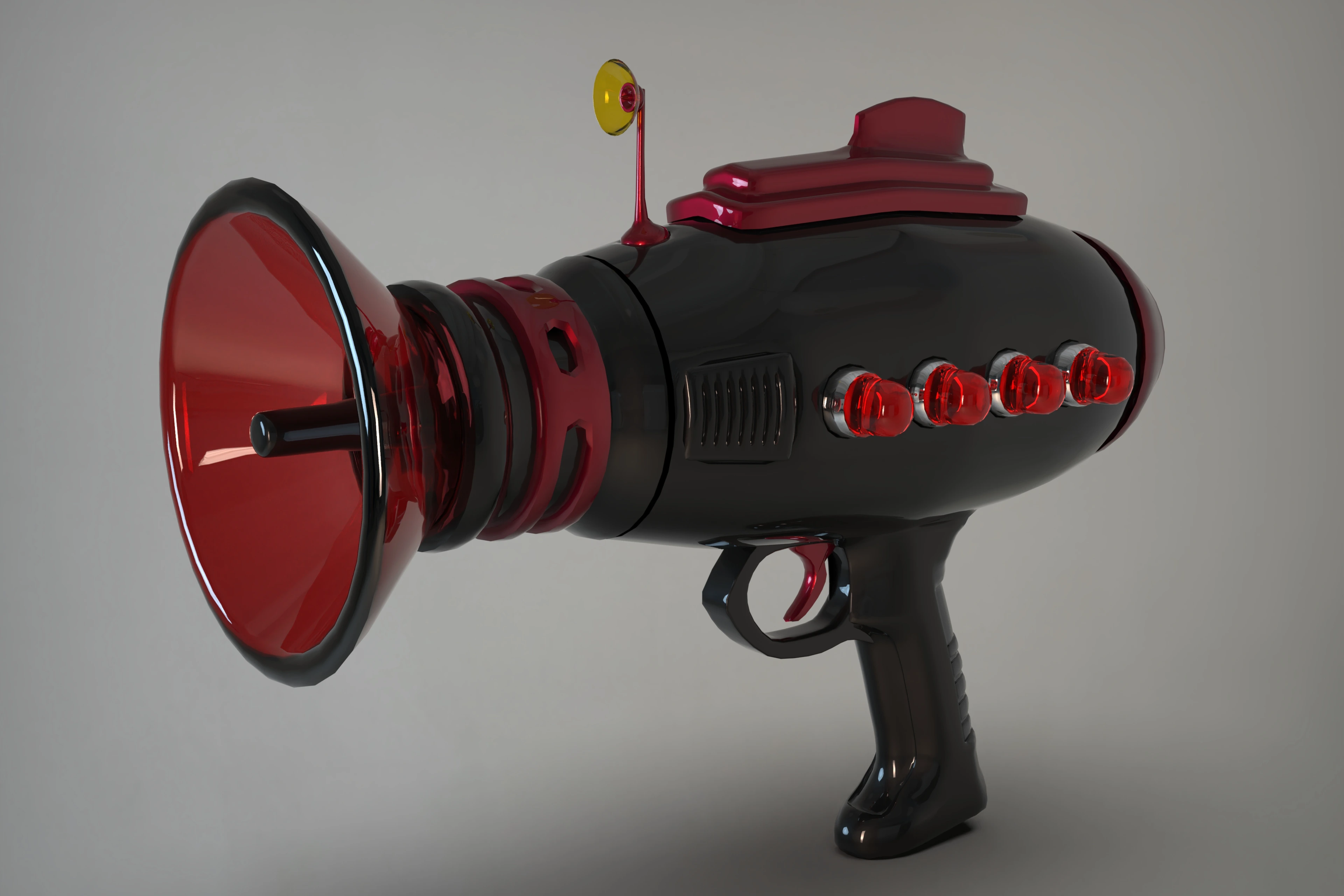 Sci-fi 3D Sonic Pistol