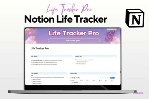 Notion Life Tracker Pro
