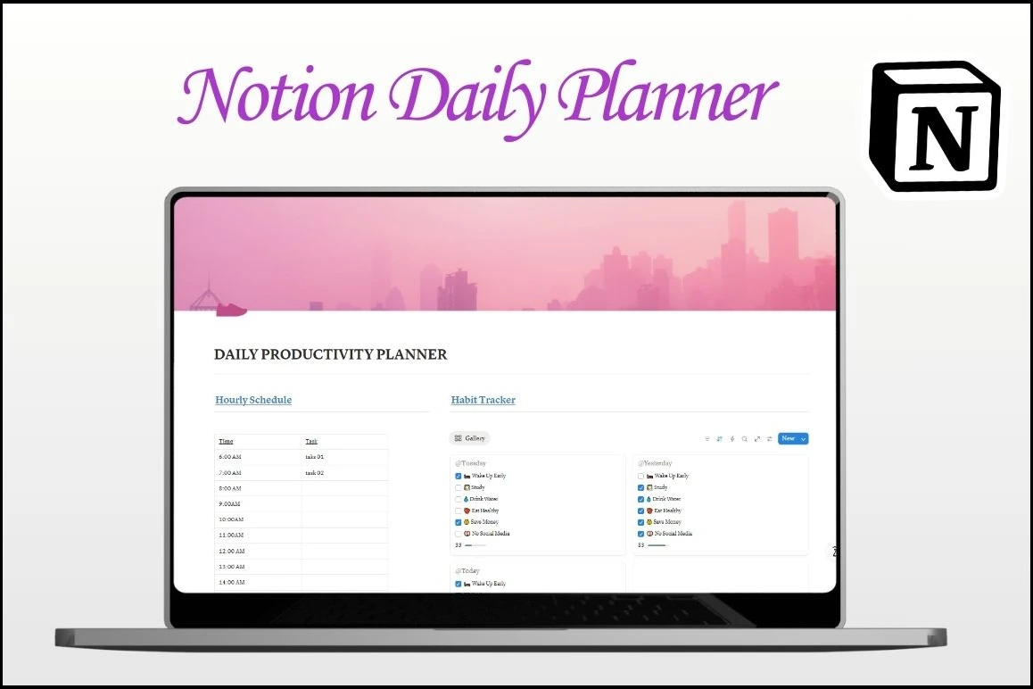 Notion Habit Tracker Template 